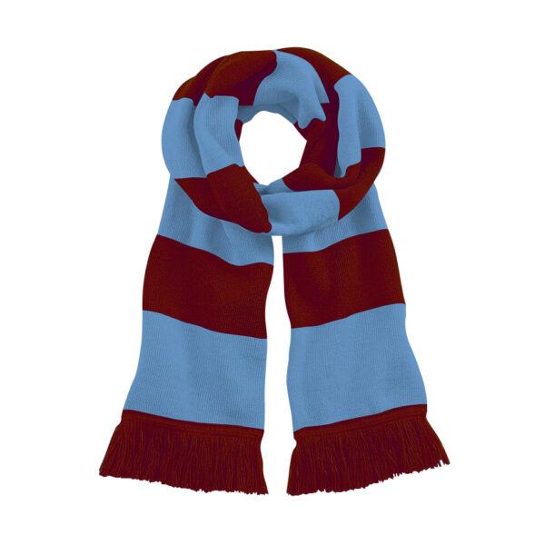 Sky Blue Claret bar scarf