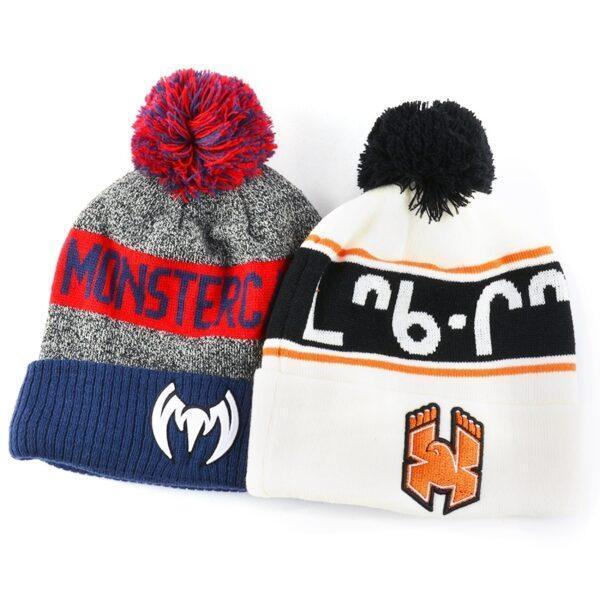 Custom Embroidered Ski Hats