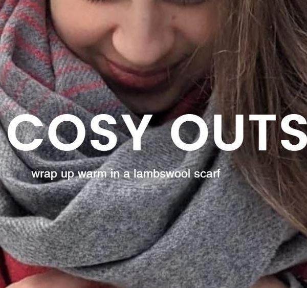Luxury Saxony Wool Custom Scarves